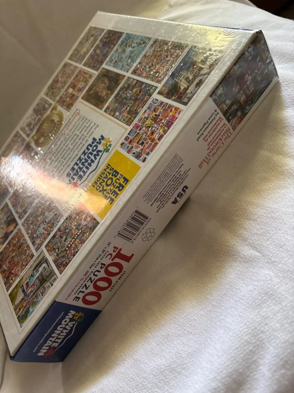 The Curse Of Blackwood Hall Mystery Jigsaw Puzzle 1000 Pieces By White Mountain